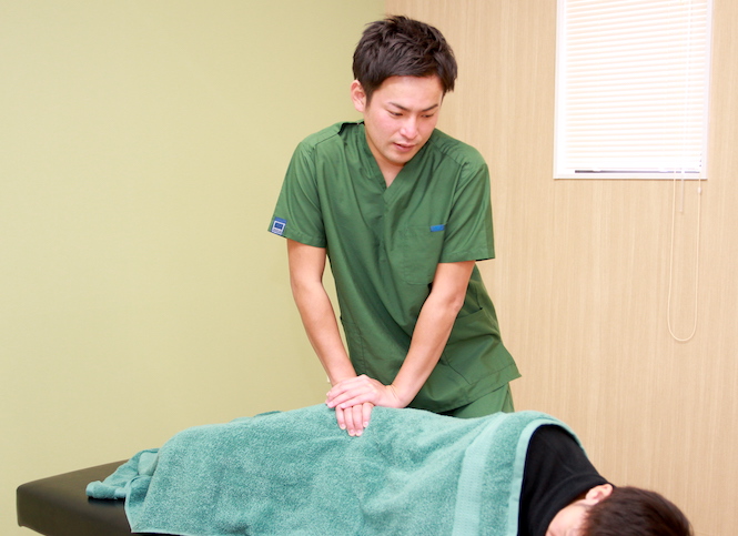 サンテ鍼灸整骨院 施術風景